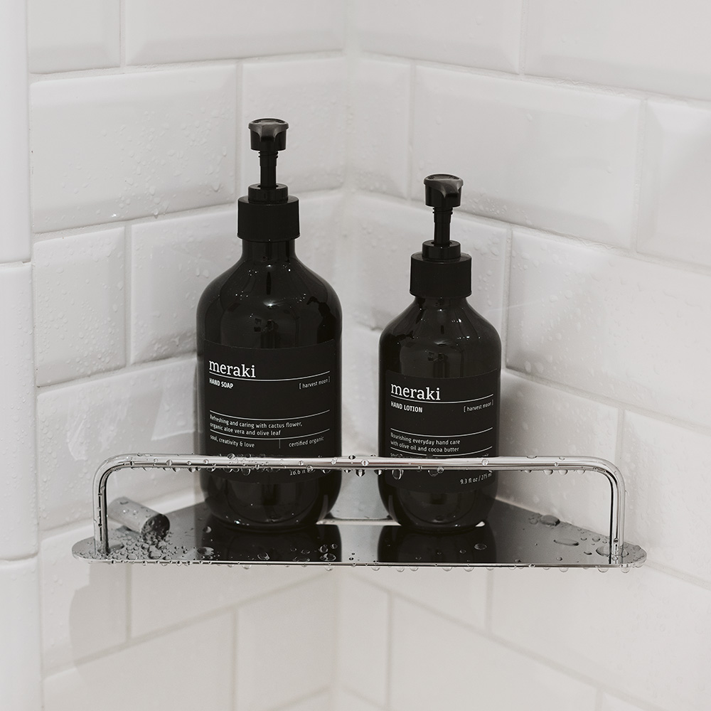 Étagère d’angle Match - Chrome Poli