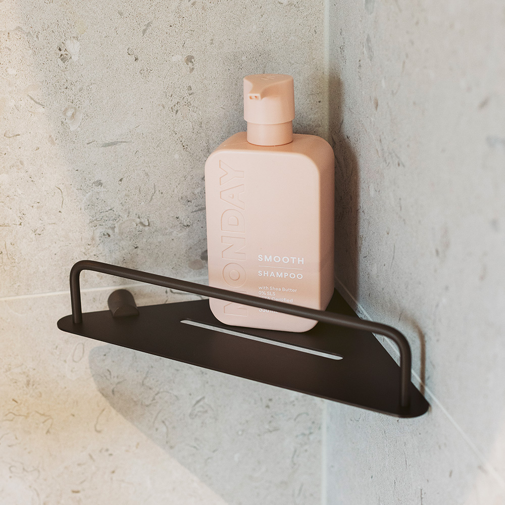 Étagère d’angle Match - Laiton Bruni