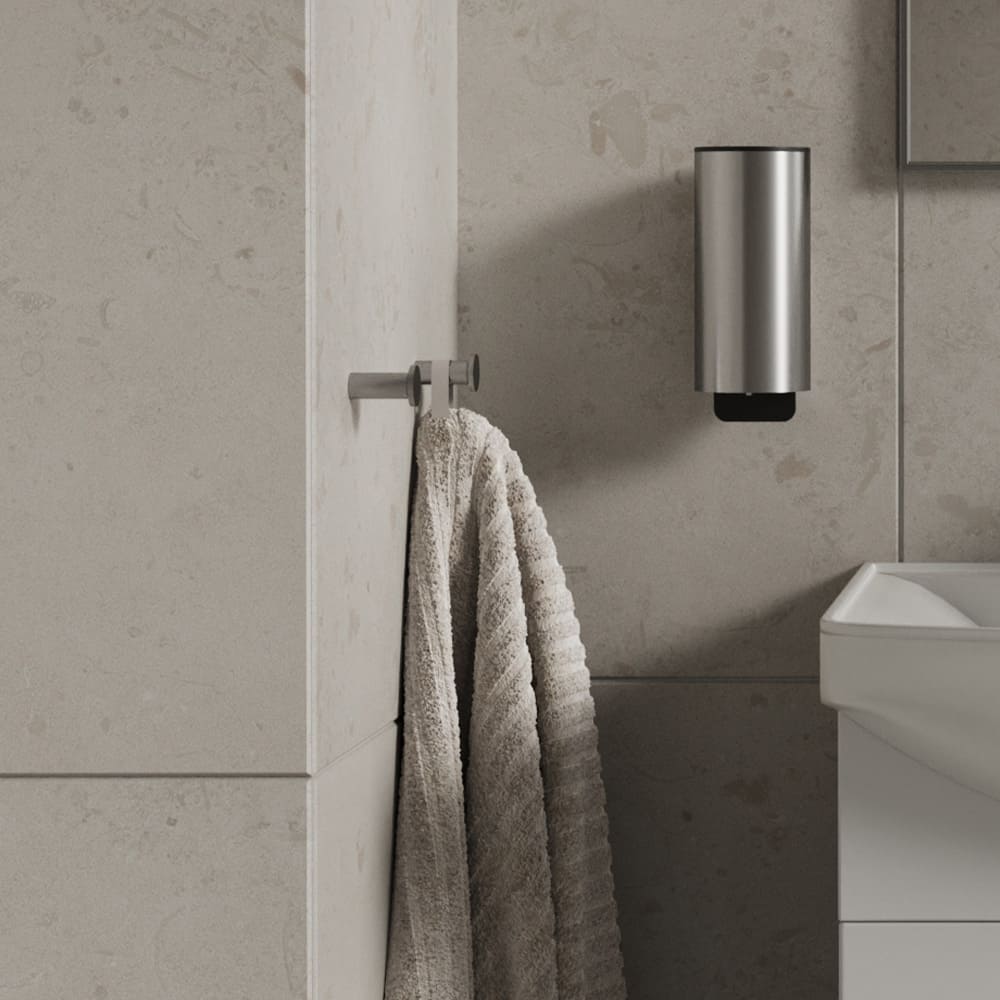 Distributeur De Savon Stay - Inox/Noir