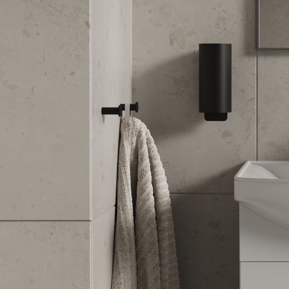 Distributeur De Savon Stay - Noir Mat