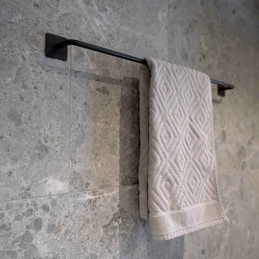 Porte Serviettes Base 200 - Noir Mat