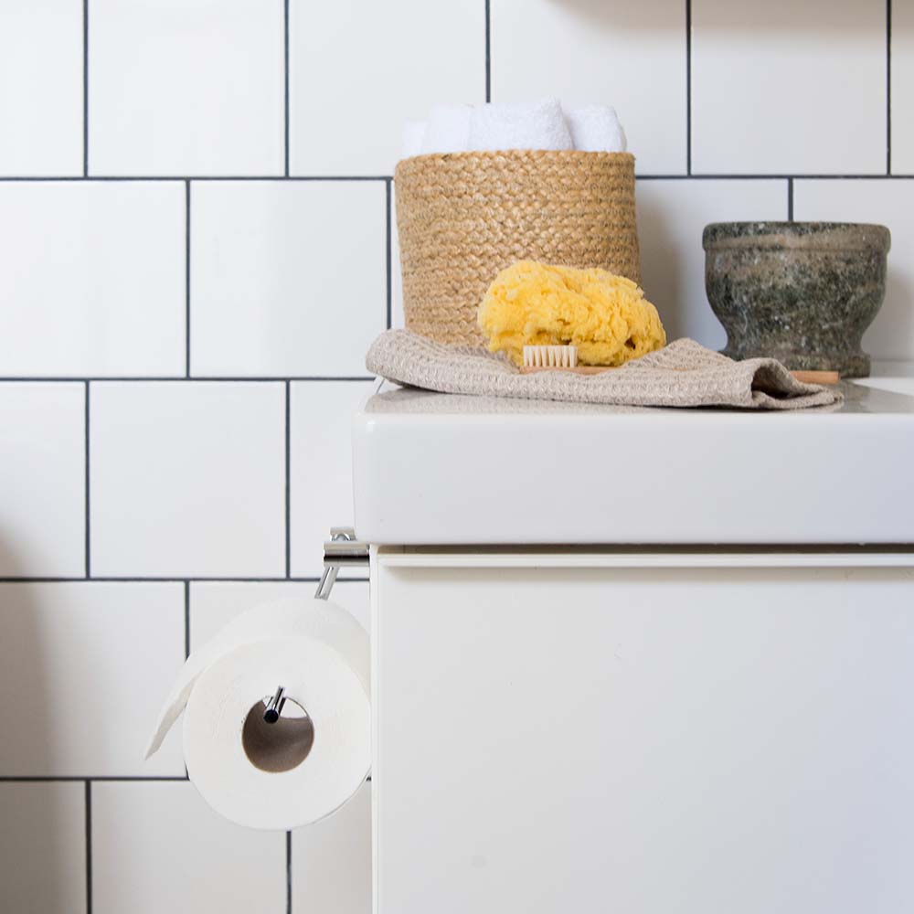 Porte Papier Toilette Base 200 - Chrome