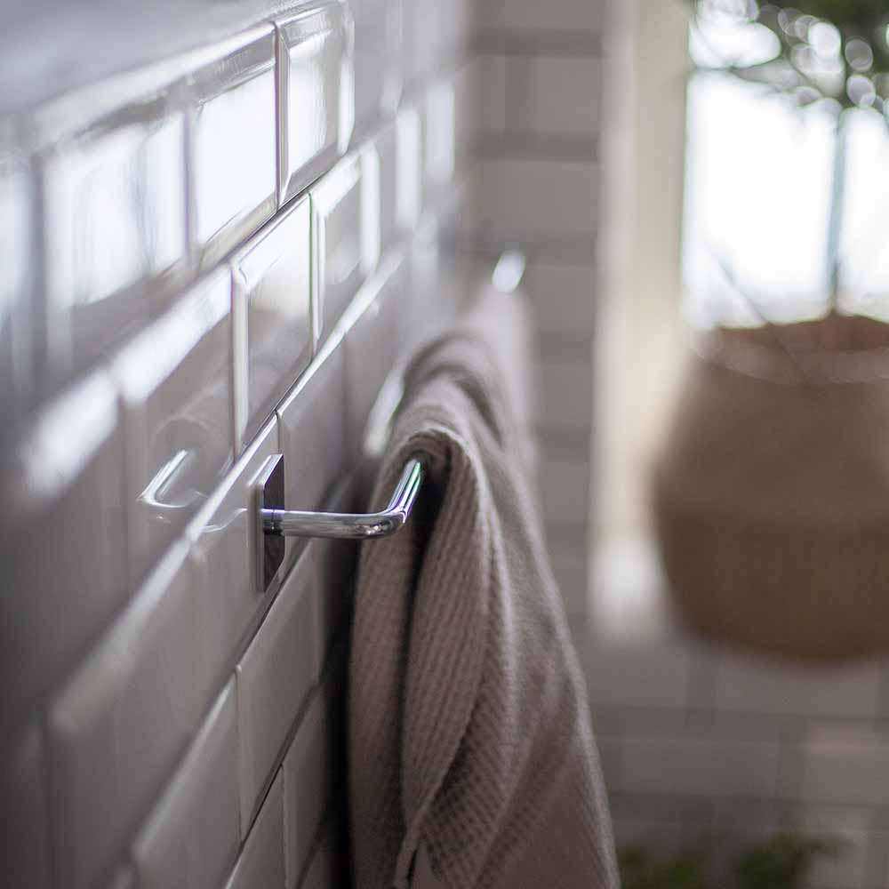 Porte Serviettes Base 200 - Chrome
