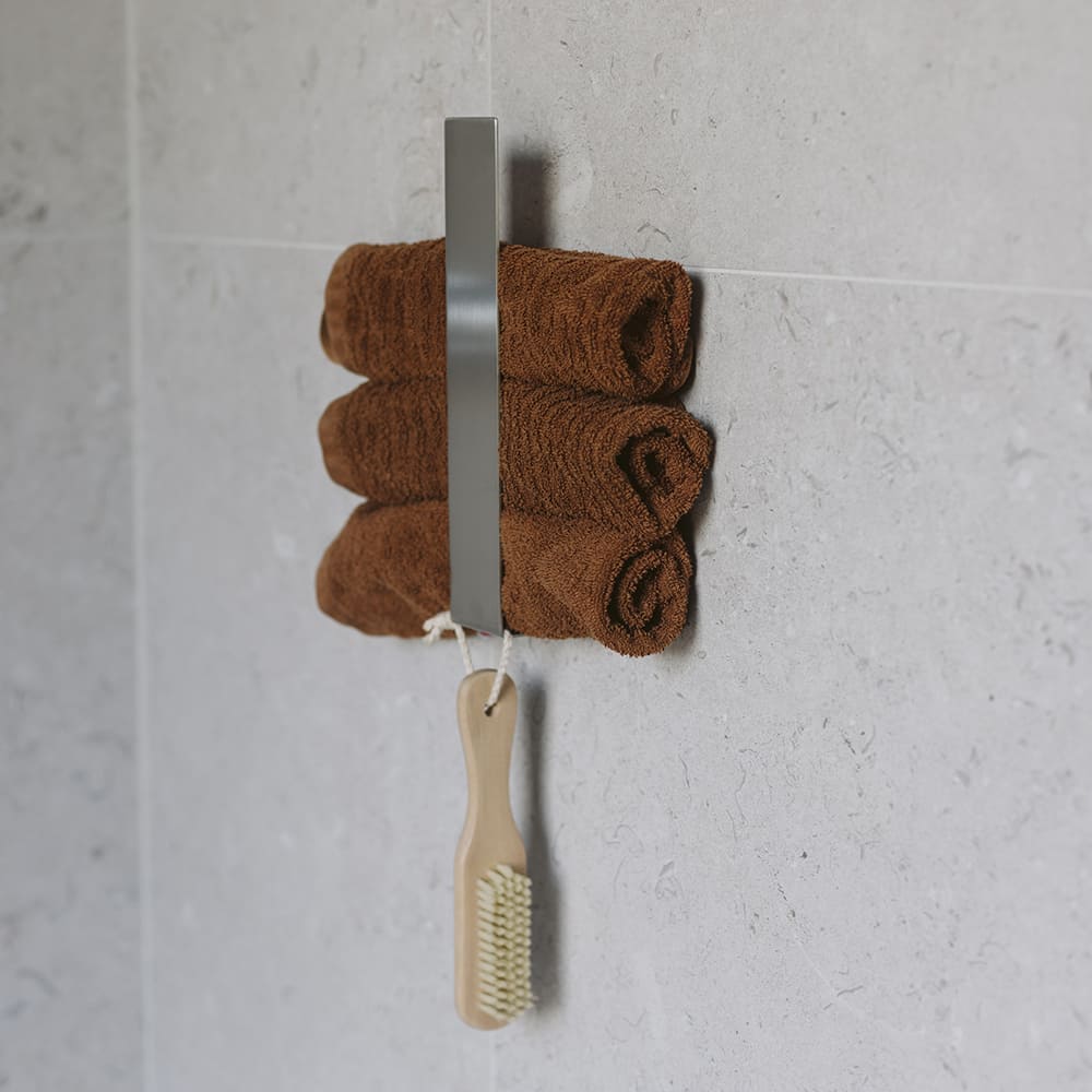 Porte-serviettes Base - Acier Inoxydable Brossé