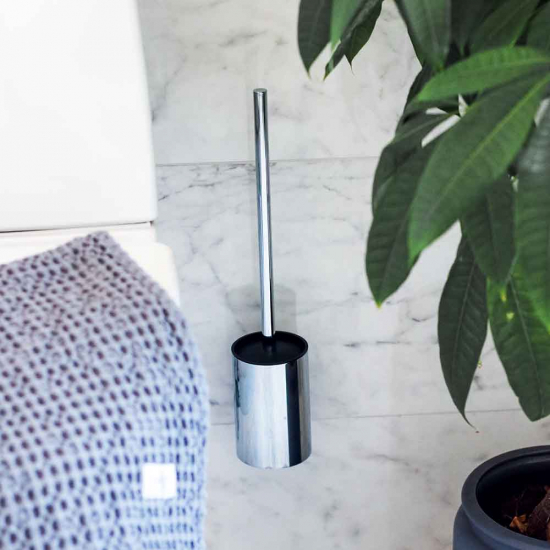 Brosse Toilette Solid - Chrome
