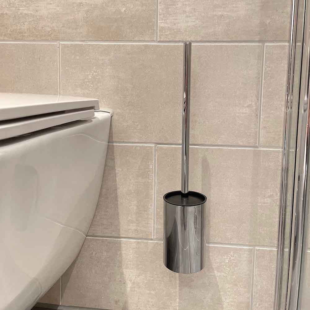 Brosse Toilette Solid - Chrome