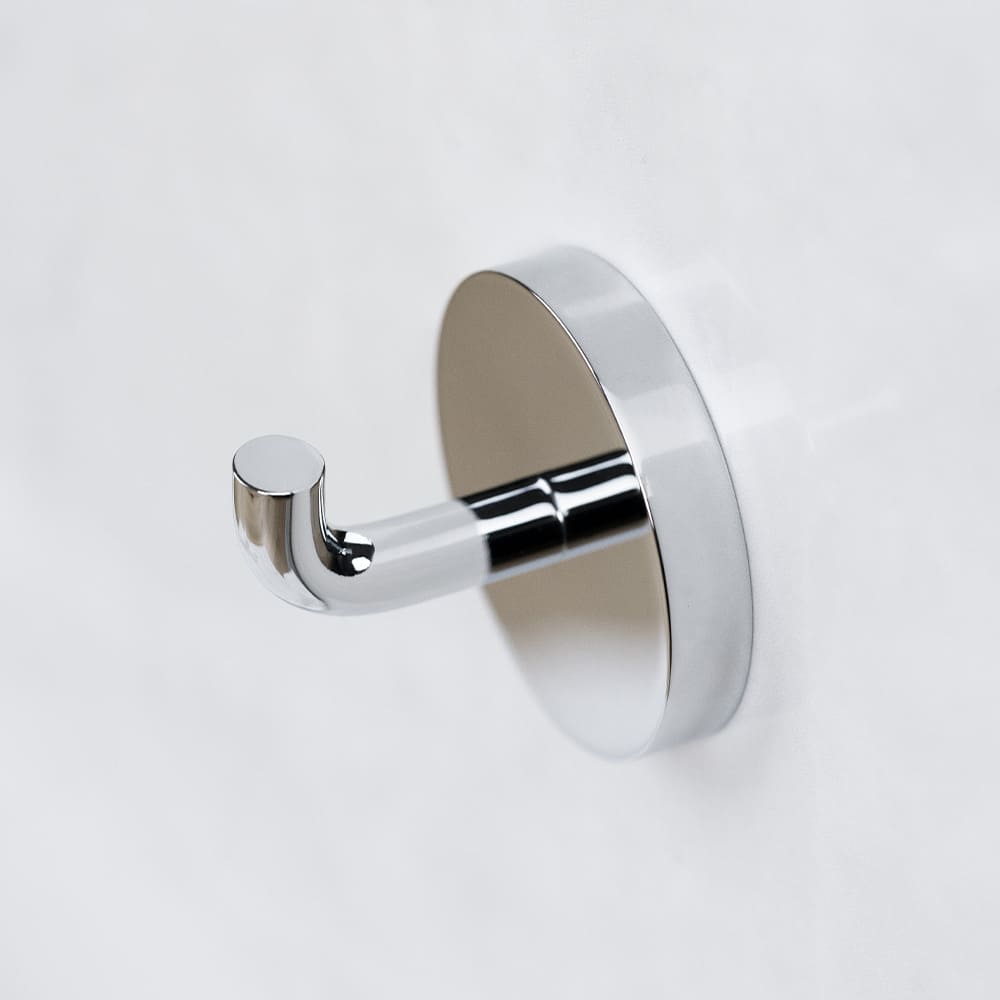 Patère Simple Calm - Chrome Poli