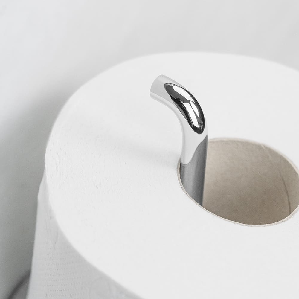 Porte-Papier De Rechange Calm - Chrome Poli