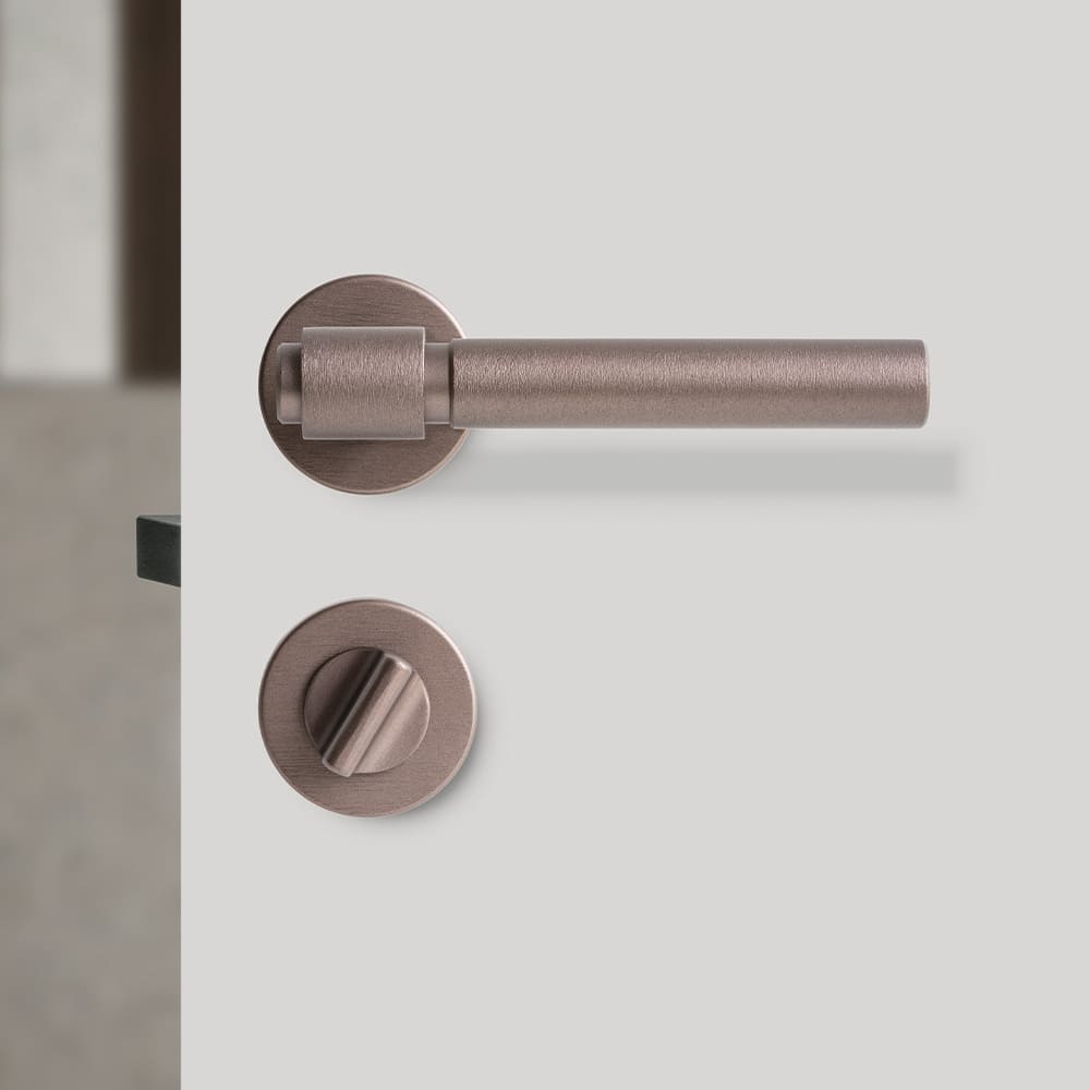 Verrou Porte WC R -   Bronze Foncé