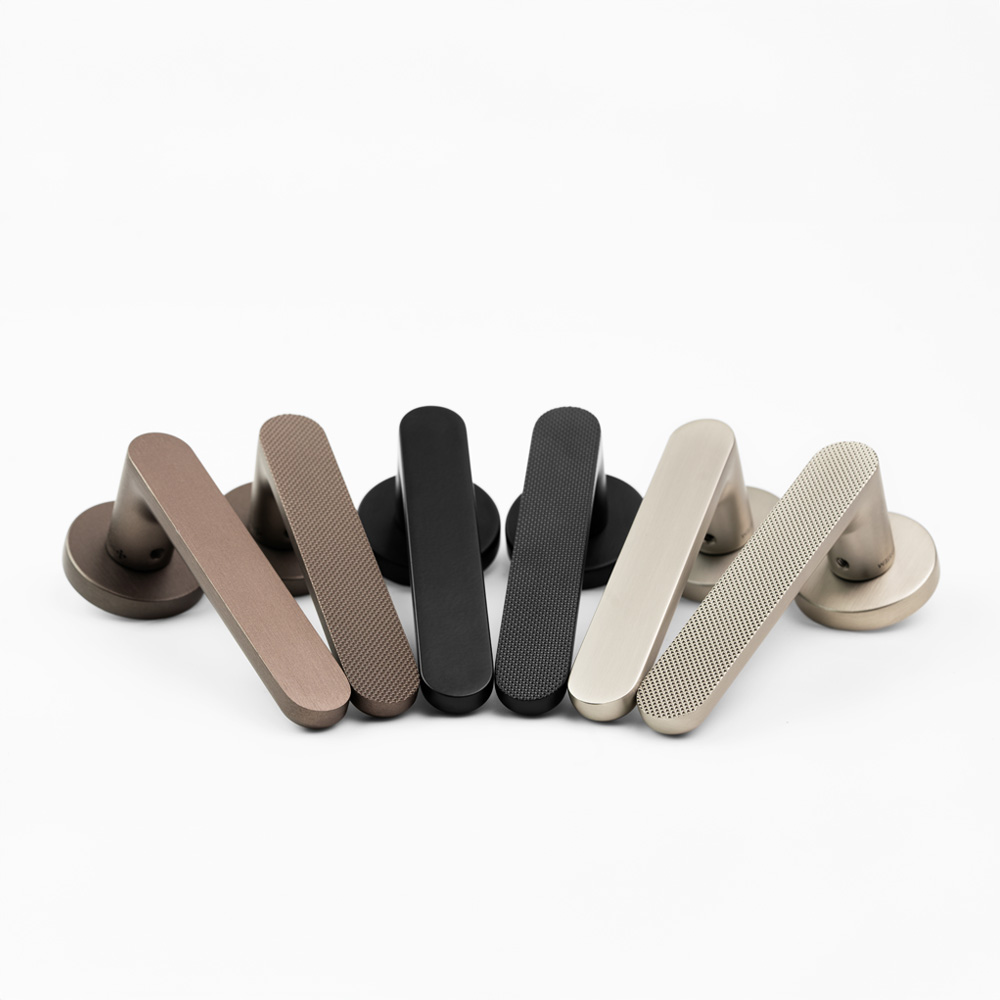 Poignée De Porte Vibe Plain - Noir Mat