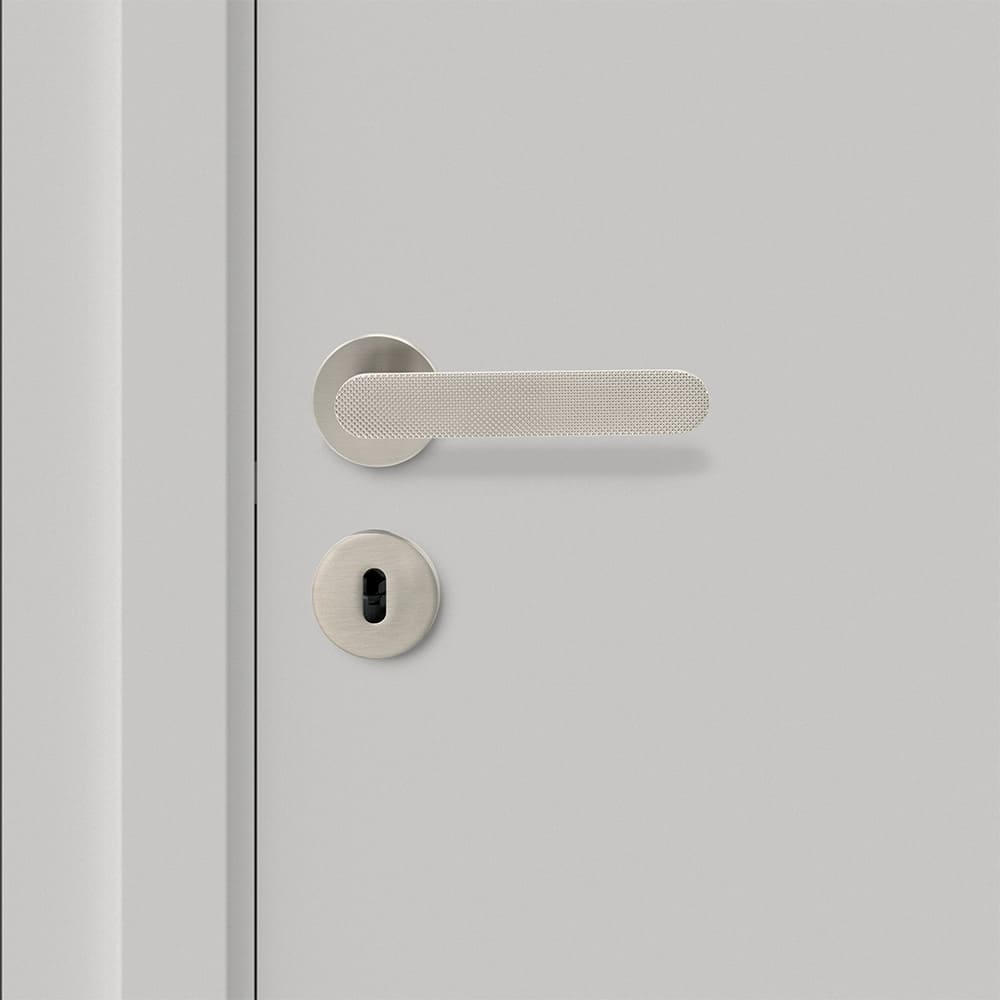 Poignée De Porte Vibe Grip - Aspect Inoxydable