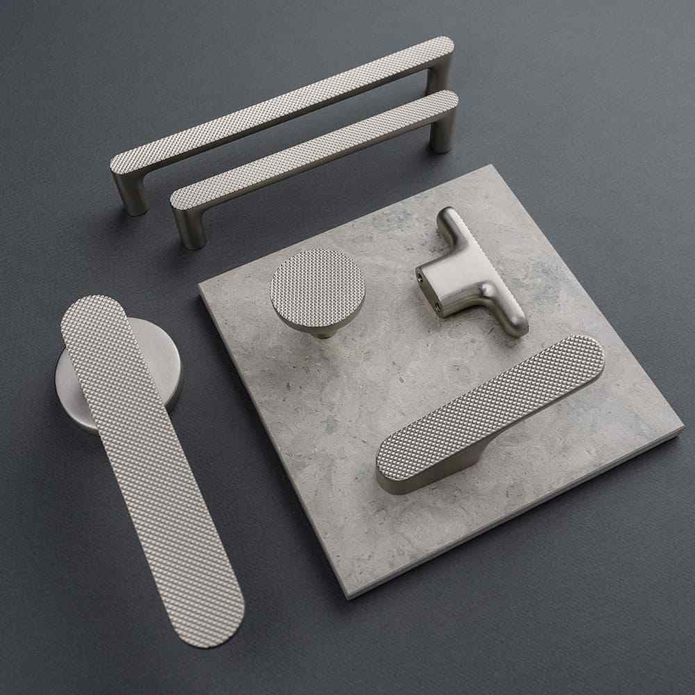 Poignée De Porte Vibe Grip - Aspect Inoxydable