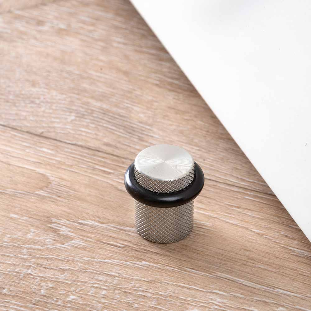 Butée De Porte Graf - 27mm - Aspect Acier Inoxydable