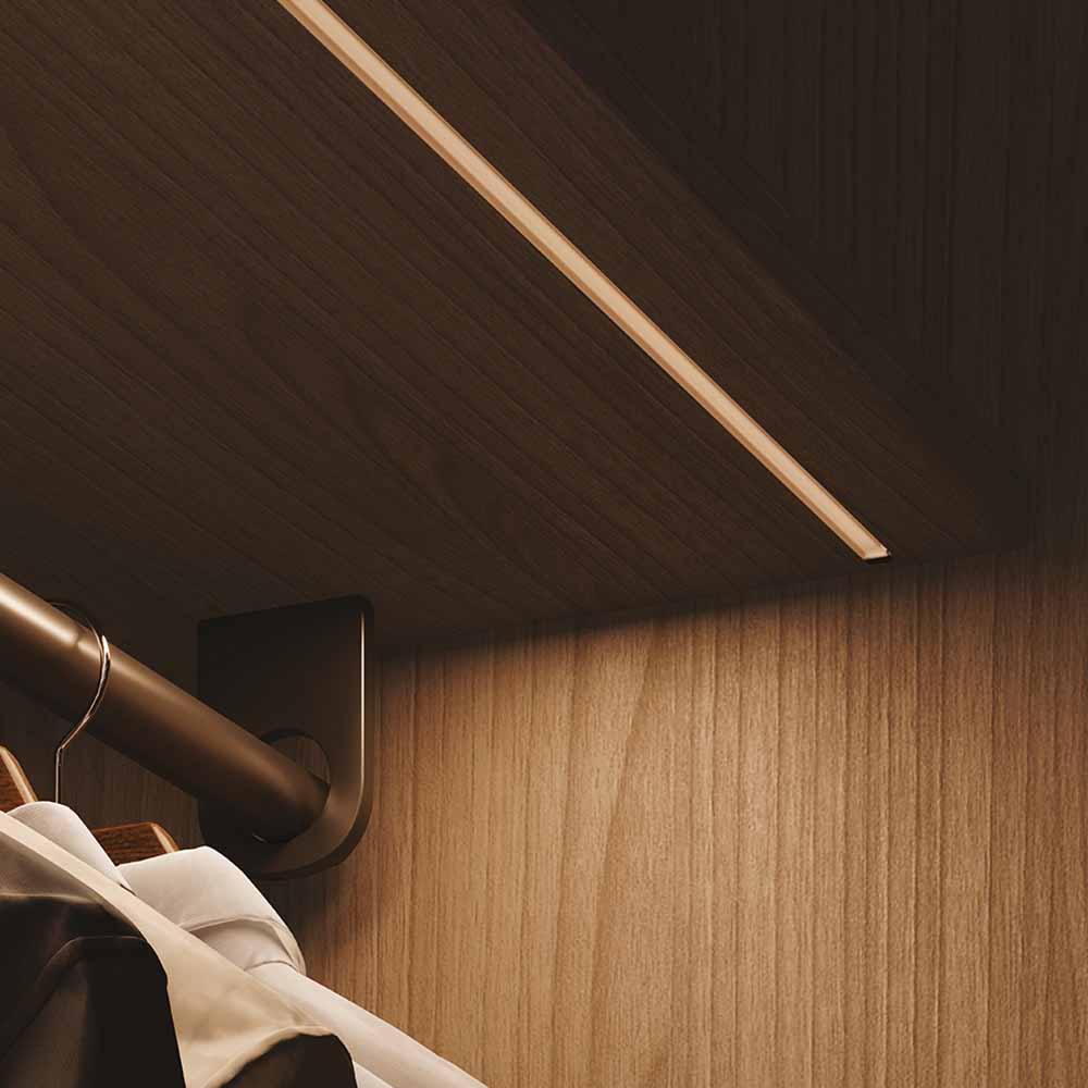 Profil LED Apex - 2000mm - Gris