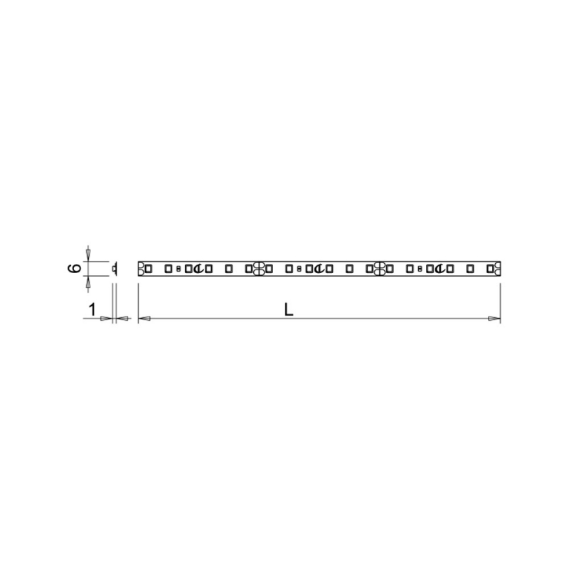 Bande LED Flexy SHE6 PW PRO - 2000mm