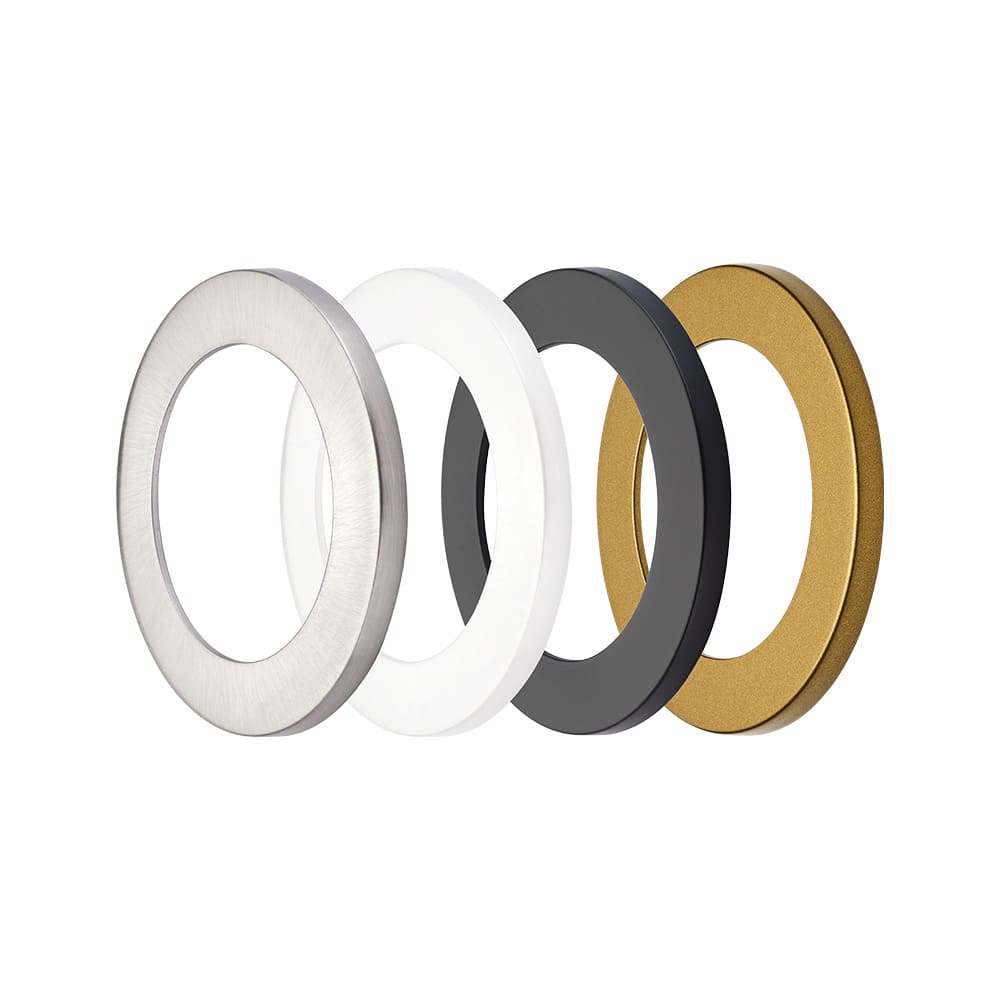 Spot LED Lek D-M - Incl. Anneaux Interchangeables