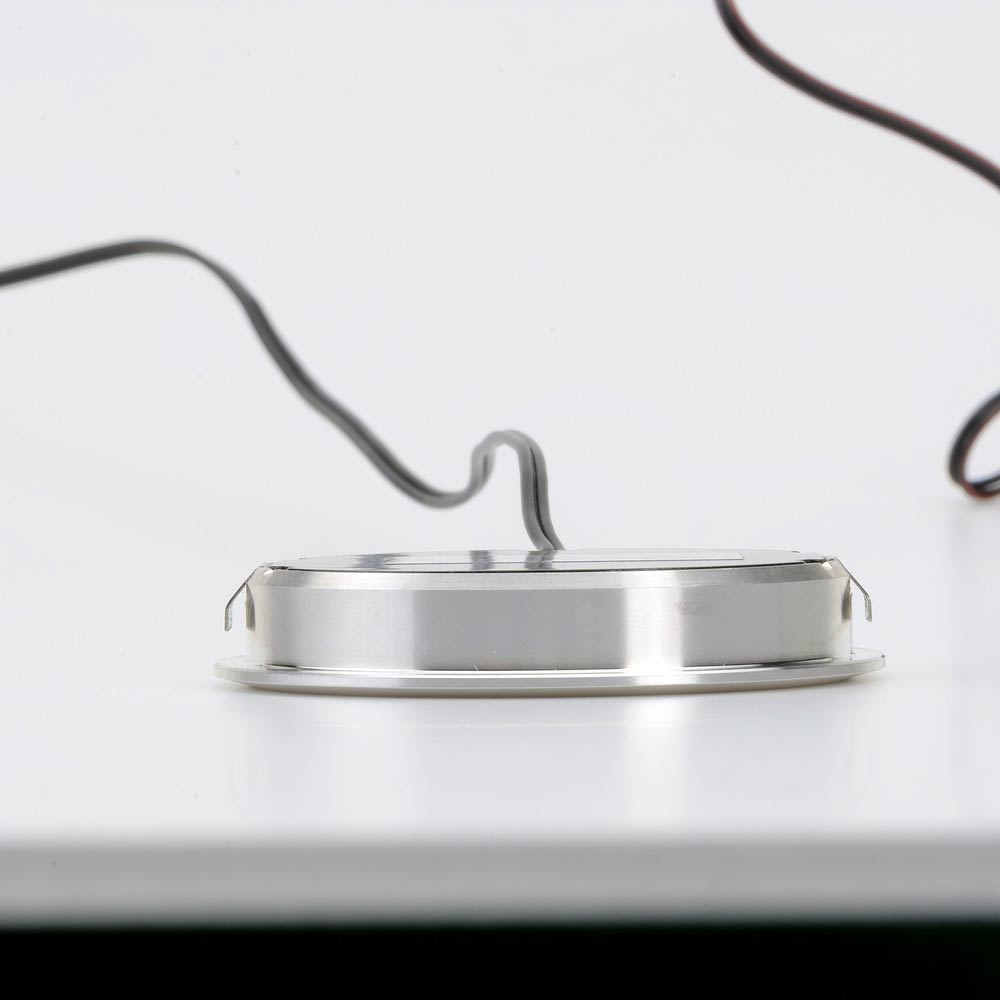 Spot LED Stella Flat - Aspect Inox