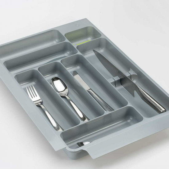 Range Couvert Tiroir M - Argent