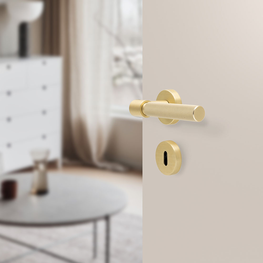 Poignée De Porte Helix 200 - Laiton