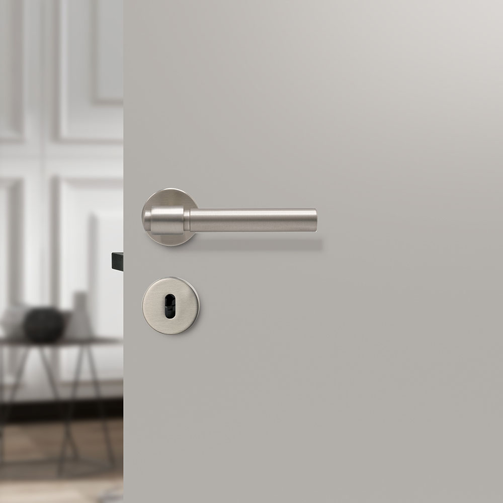 Poignée De Porte Helix 200 Plaine - Finition Acier Inoxydable