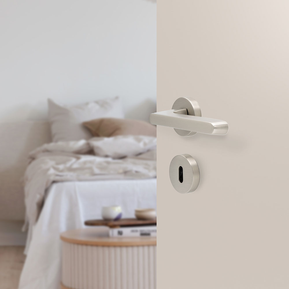 Poignée De Porte Tavira - Finition Acier Inoxydable