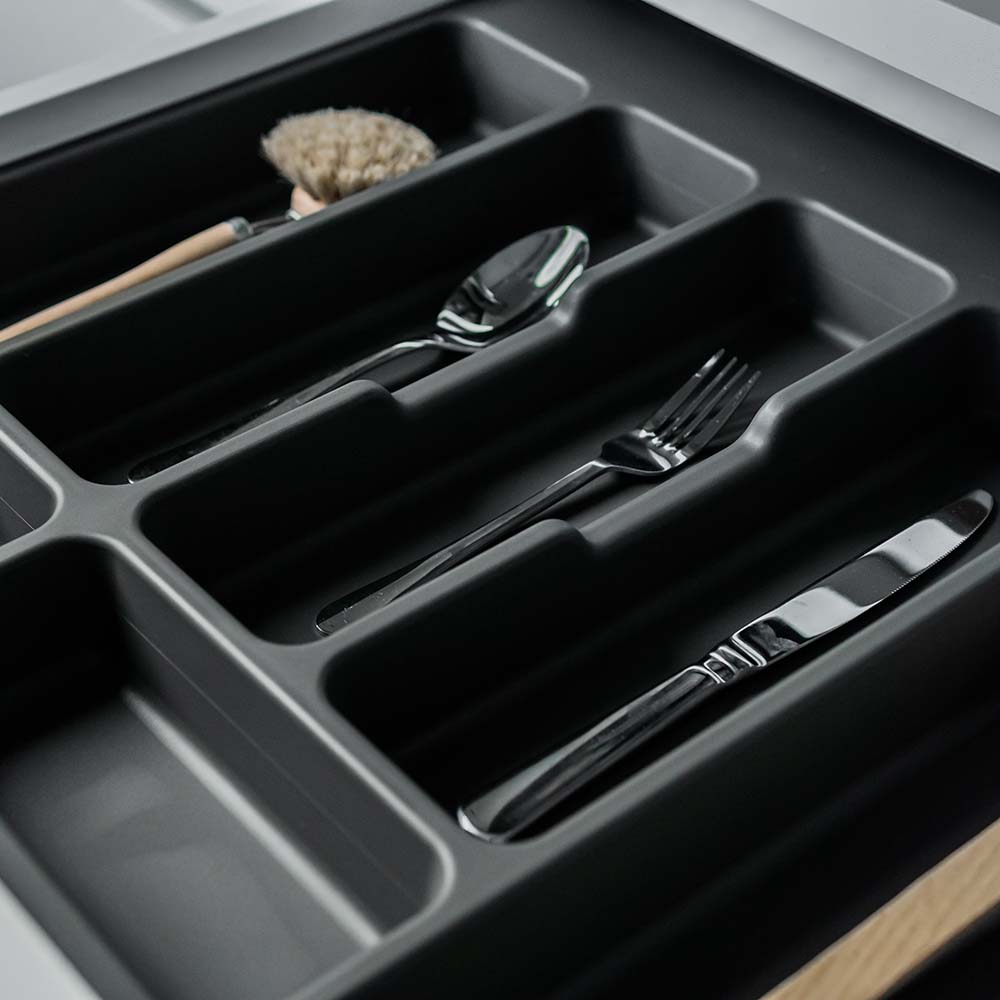 Range Couvert Tiroir Classic - Gris Foncé