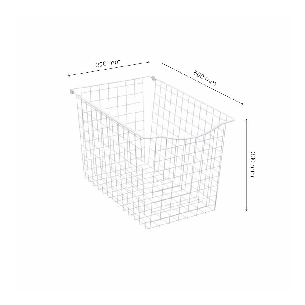 Panier Filaire 330 - Blanc