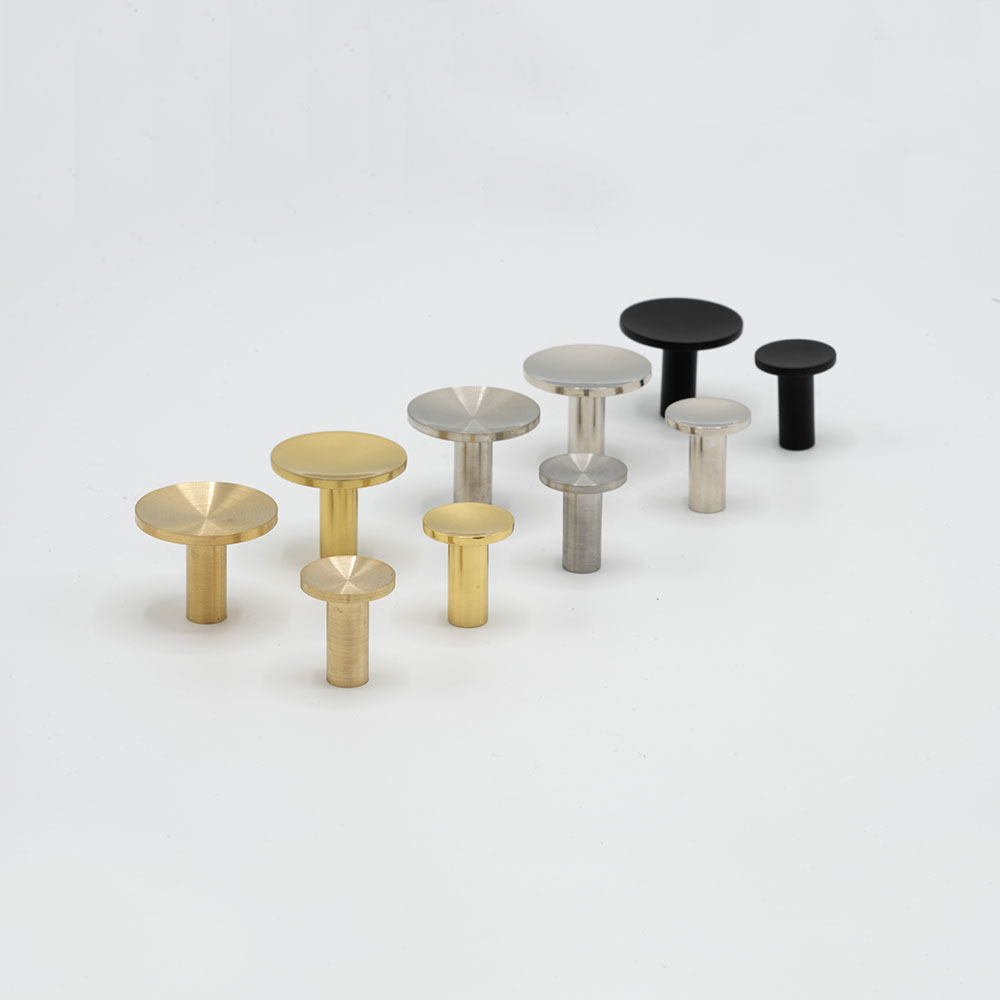 Bouton Sture - Noir mat