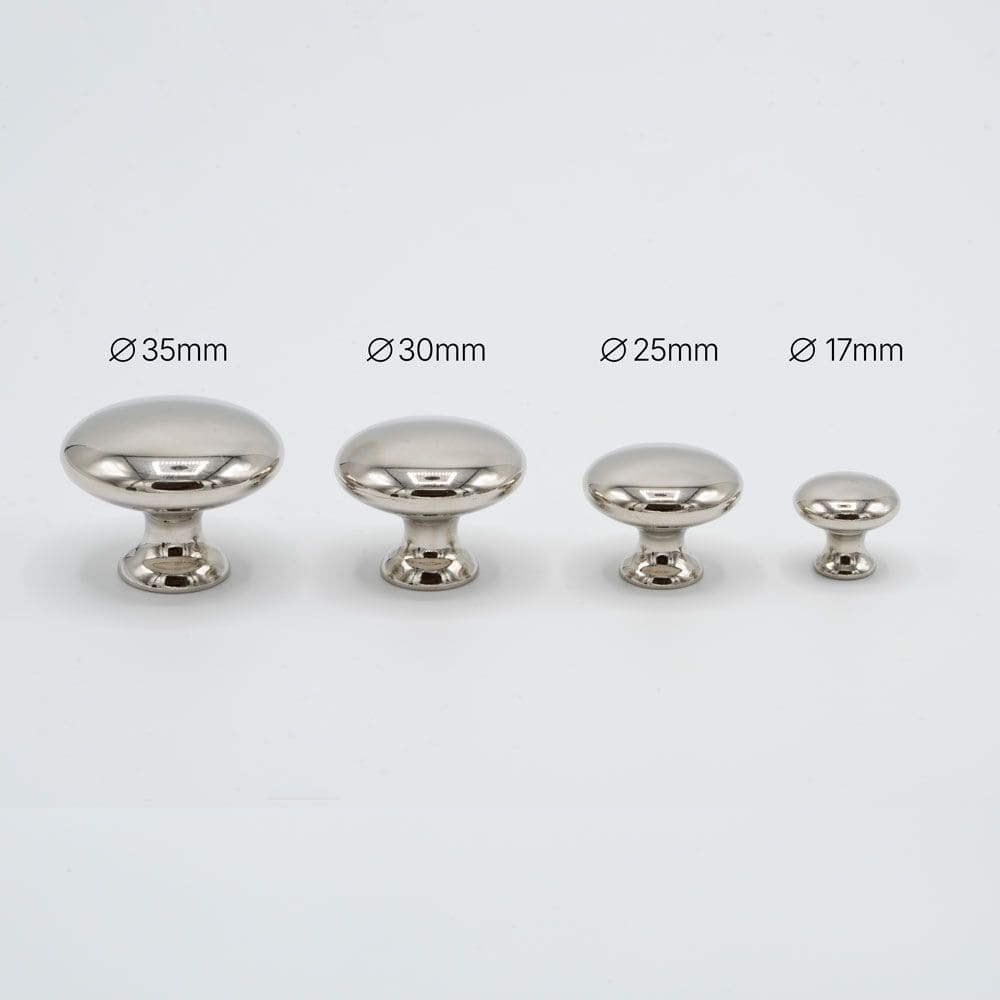 Bouton 24226 - Plaqué Nickel