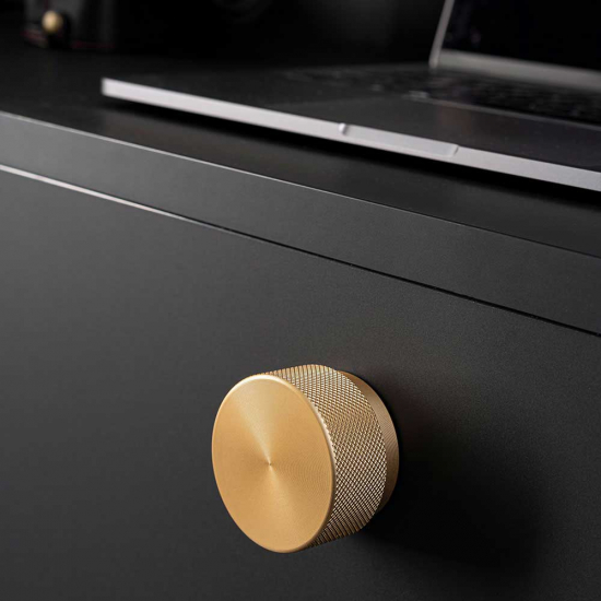 Bouton Graf Big - Noir