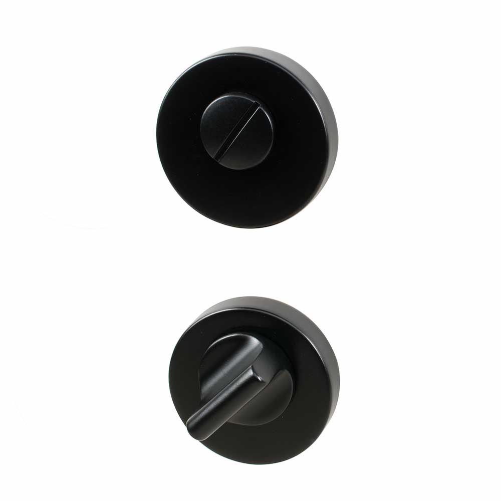 Verrou Porte WC R - Noir