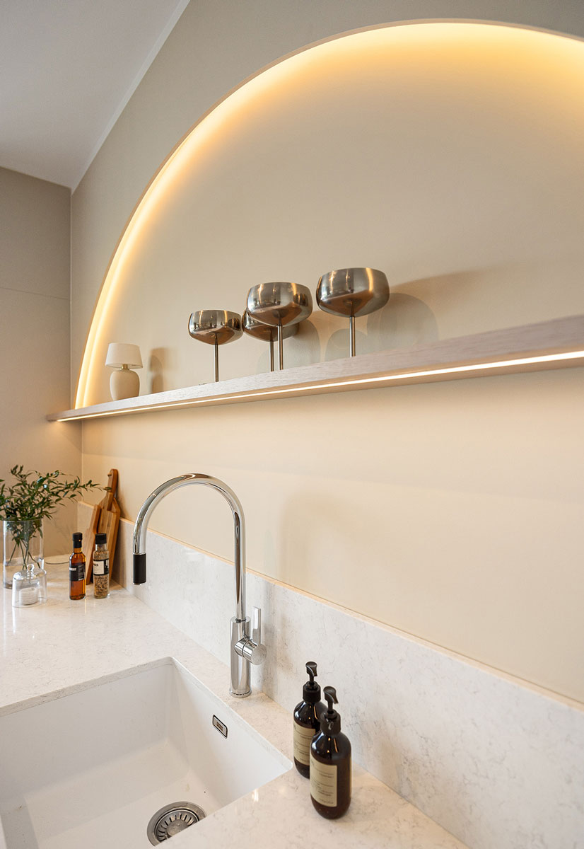 Kök med hotellkänsla