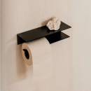 Porte Papier Toilette Hold - Noir