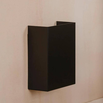 Poubelle murale - 9L - Noir