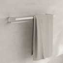 Porte Serviettes Hold - Double - Blanc