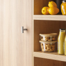 Bouton T Nobb - Aspect Acier Inoxydable