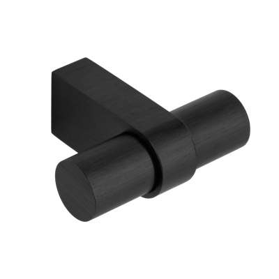 Bouton T Nobb - Noir Mat dans le groupe Boutons / Afficher tous les boutons / T-Boutons chez Beslag Online (10101-BO)