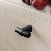 Bouton T Nobb - Noir Mat