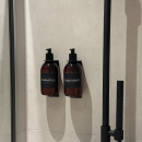 Etiquette Adhésive - Shampoing - Noir Mat