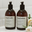 Étiquette Adhésive Premium - Shampoo - Beige