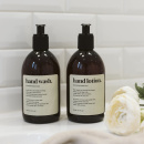 Étiquette Adhésive Premium - Hand Wash - Beige