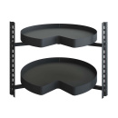 Carrousel D’angle Recorner Maxx Planero ¾ 760 Ø - Gris Lave