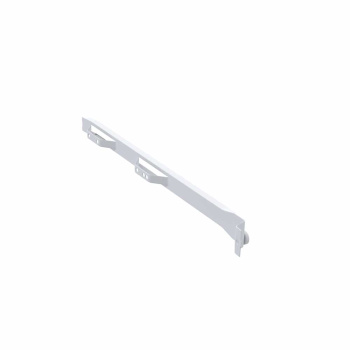 Rail à rouleaux 500/16 - Droite et gauche - 224/256 mm - Blanc