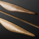 Poignée Manta - 160mm - Noyer