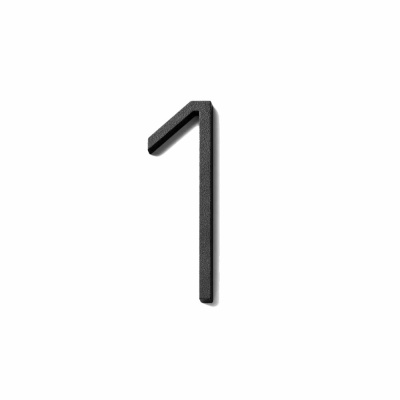 Numero Maison Contemporary 1 - Noir dans le groupe Rangement / Afficher tout le stockage / Numero Maison chez Beslag Online (2018773-41HB)