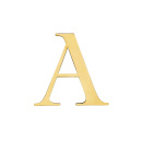 Lettre De Maison Century - Laiton