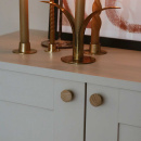 Bouton Rut - Chêne Non Traité