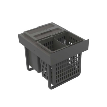 Poubelle De Tri Sélectif - Select Base Eco - Gris Foncé