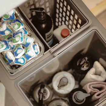 Poubelle De Tri Sélectif - Select Base Eco - Gris Foncé