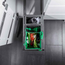 Poubelle De Tri Sélectif, Select Side Eco, Gris Foncé